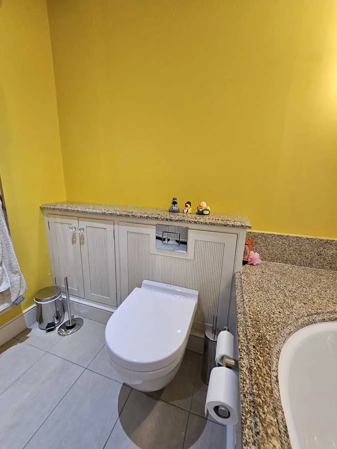 Reeded Shaker Bathroom — Private