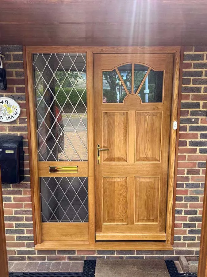 Oak Front Door — Peacehaven