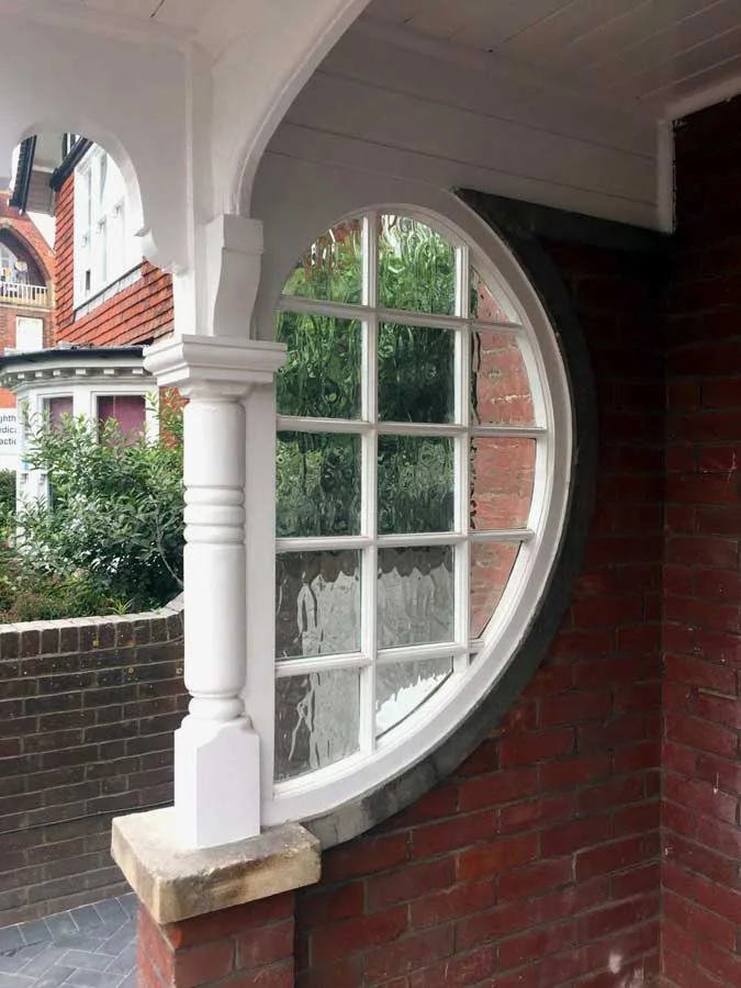 Ornate Porch — Eastbourne