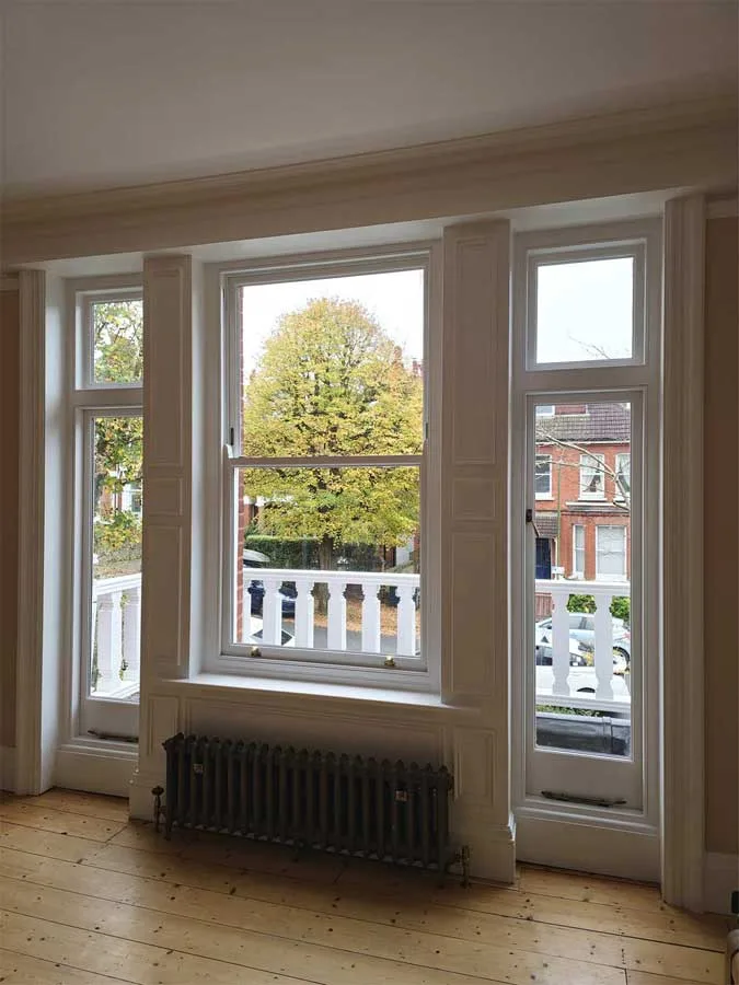 Balcony Sash Windows — Hove