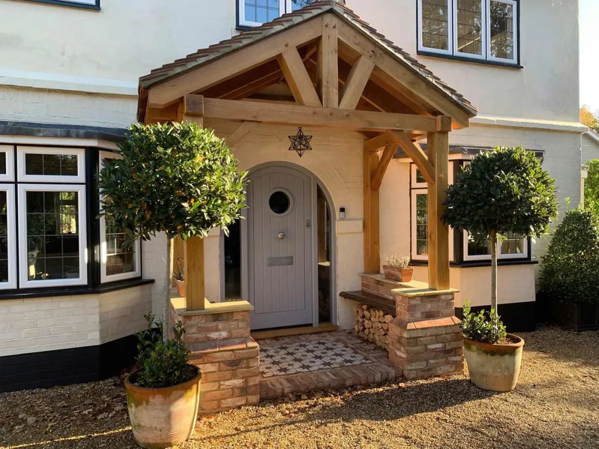 Arched Front Door — Mark Cross