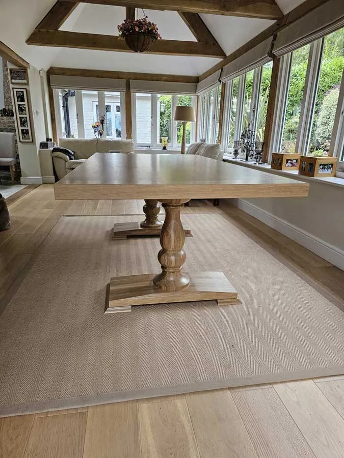 Oak Dining Table — Crowborough