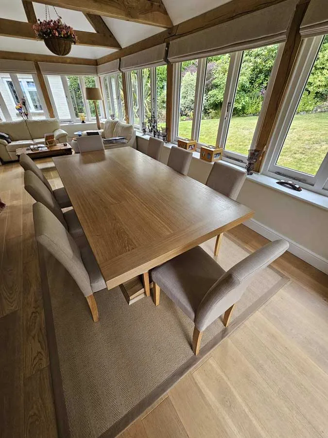 Oak Dining Table — Crowborough