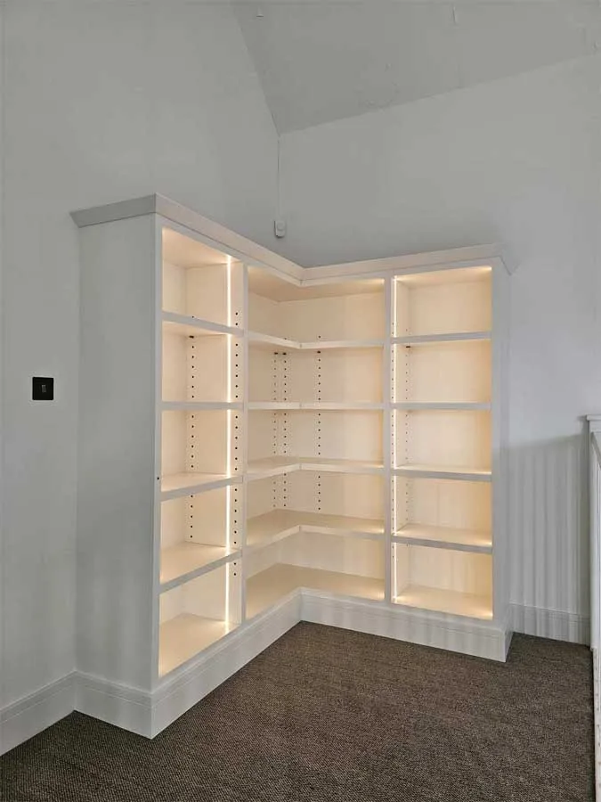 Gallery Landing Bookcase — Crowborough